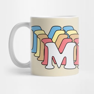 MMA Retro Text Mug